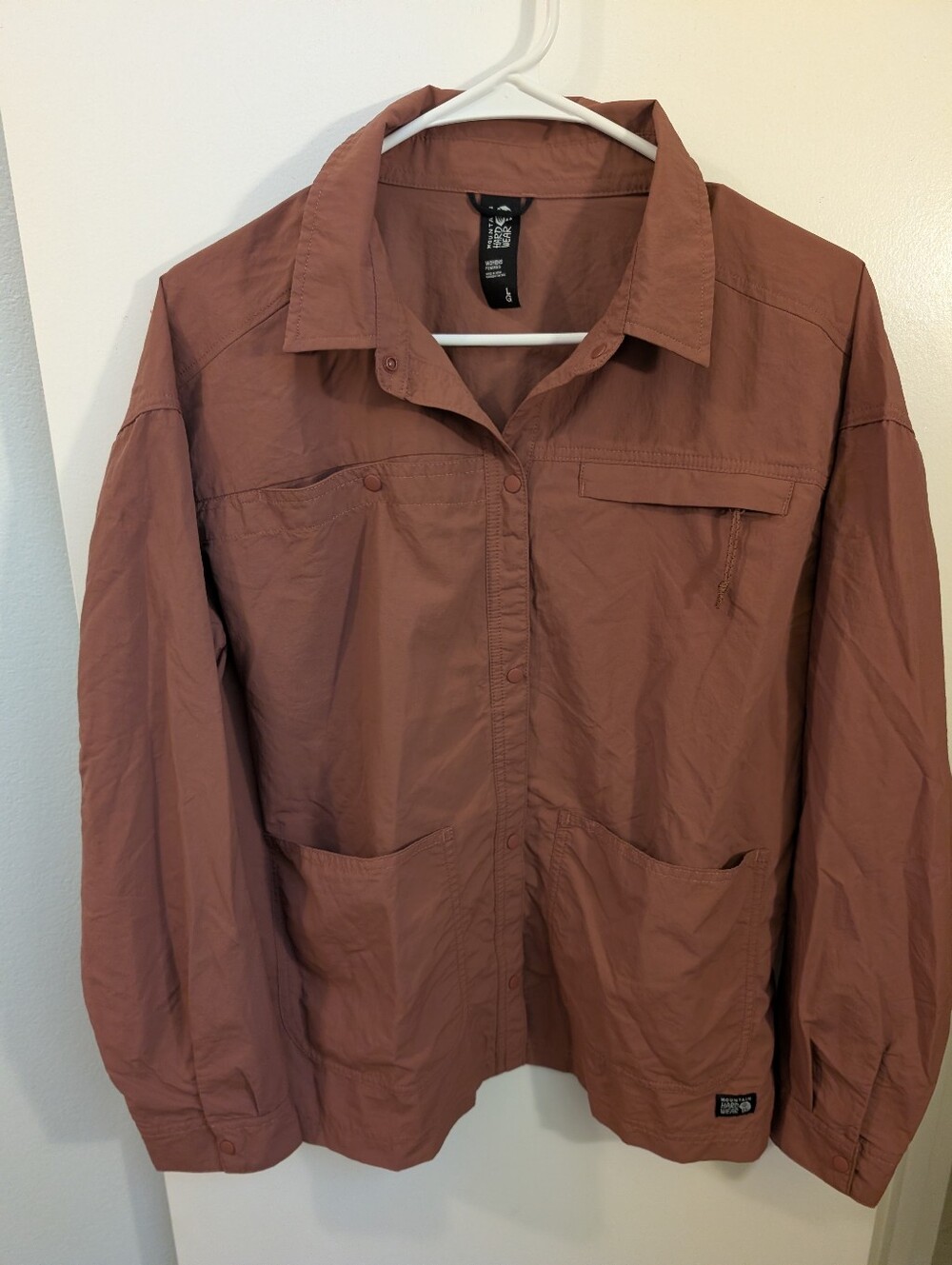 Mountain Hardwear Lightweight Women’s Jacket in Deep Rose Size L